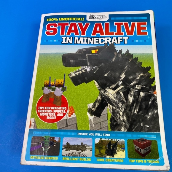 6 Minecraft Guide books Exploration Nether Redstone FARMING MINIGAMES - Picture 10 of 16